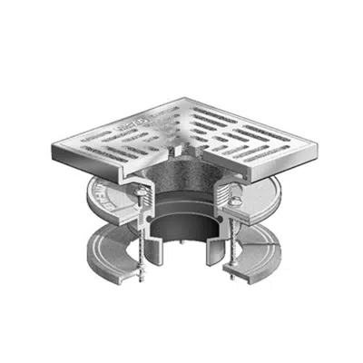 obraz dla R1100-PR Small Promenade Deck Drain