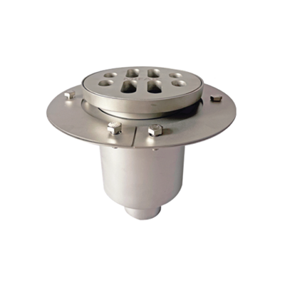 Image for P3060 6″ Round, Adjustable Type 316 Stainless Steel Fabricated Floor Drain