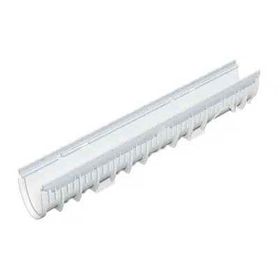 bilde for T1400-PB-13 4″ Glass Reinforced Plastic (GRP) Channel with Galvanized Steel Edge Rail