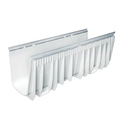 Image for T3000-PB-13 Glass Reinforced Plastic (GRP) Channel with Galvanized Steel Edge Rail