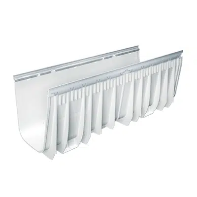 изображение для T3000-PB-13 Glass Reinforced Plastic (GRP) Channel with Galvanized Steel Edge Rail