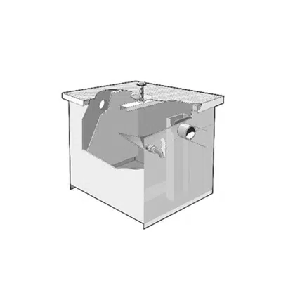MI-G-SD Semi-Automatic Grease Interceptor with Draw Off Valve için görüntü