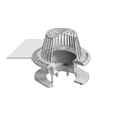 R1200 Large Sump Roof Drain 이미지