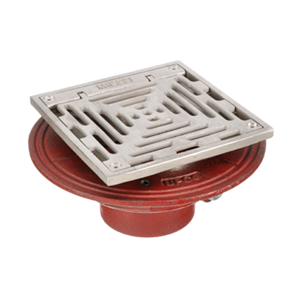 Image for F1100-SHG Floor Drain with Square Hinged Strainer