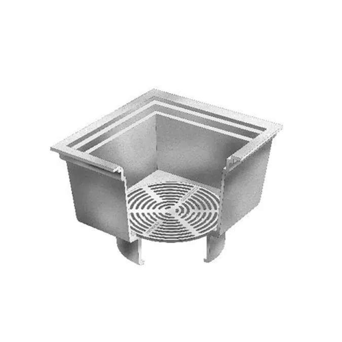 BIM objects - Free download! F1860 Large Planting Drain with Standpipe ...