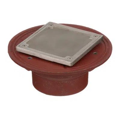изображение для C1100-TS Floor Cleanout for Tile Areas with Adjustable Cover and Plug