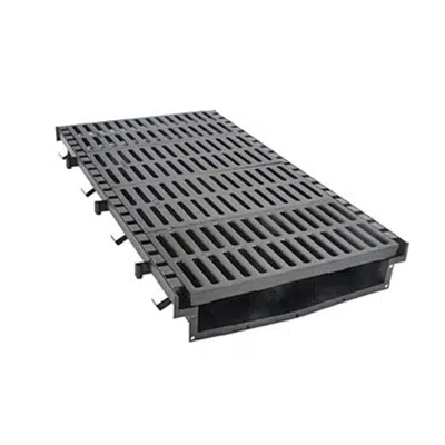 Image for T2600 26″ Wide, Presloped Fabricated Steel Trench Drain System