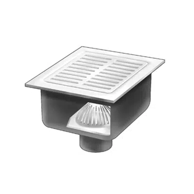 bild för FS1720 Floor Area and Indirect Sanitary Waste Drain 12″ x 12″ x 6″