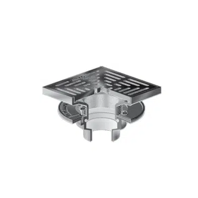 Image pour F1420-C Drain with 8″ Adjustable Tractor Grate