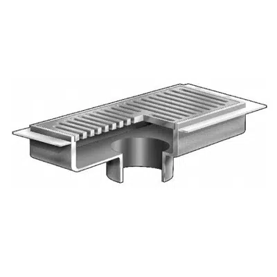 F1760-FL Heavy Duty Drain with Anchor Flange图像