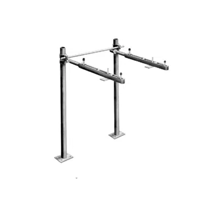 bilde for MC-41-R Single Carrier with Concealed Arms and Round Uprights