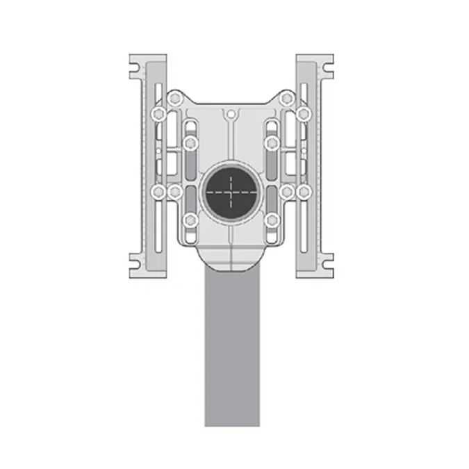 MC-12-HS Adjustable Hub and Spigot Water Closet Carrier