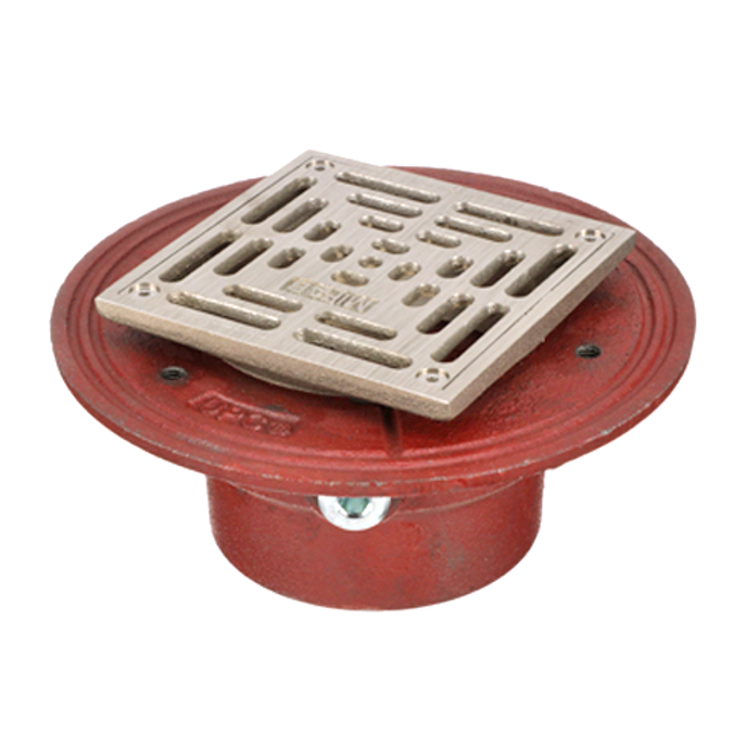 bim-objects-free-download-f1100-xs-square-floor-drain-with-heavy