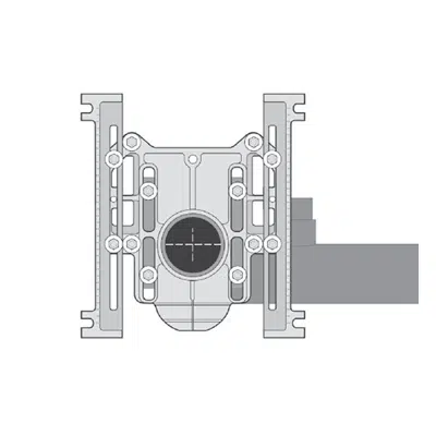 bild för MC-10-HS Horizontal Adjustable Hub & Spigot Water Closet Carrier