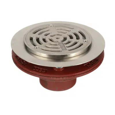 Imagem para F1100-C-FT Floor Drain with Recessed Flange for Membrane Floor Areas}