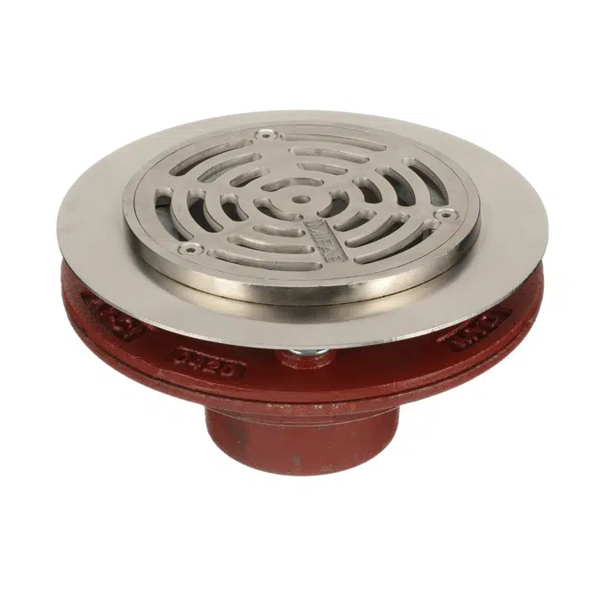 F1100-C-FT Floor Drain with Recessed Flange for Membrane Floor Areas