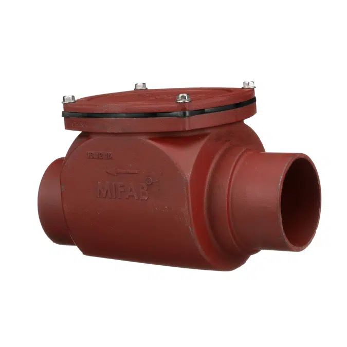 BV1000 Backwater Valve with PVC Flapper