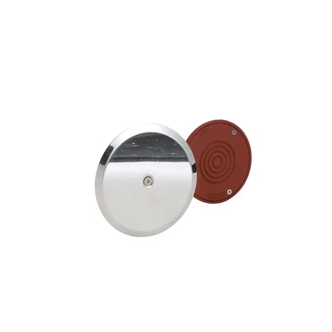 C1450-RD Line Cleanout with Round, Stainless Steel Smooth Access Cover