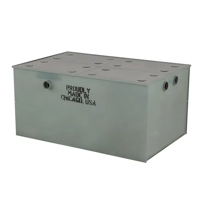 MI-O-HU Oil Interceptor with Integral Oil Storage Tank
