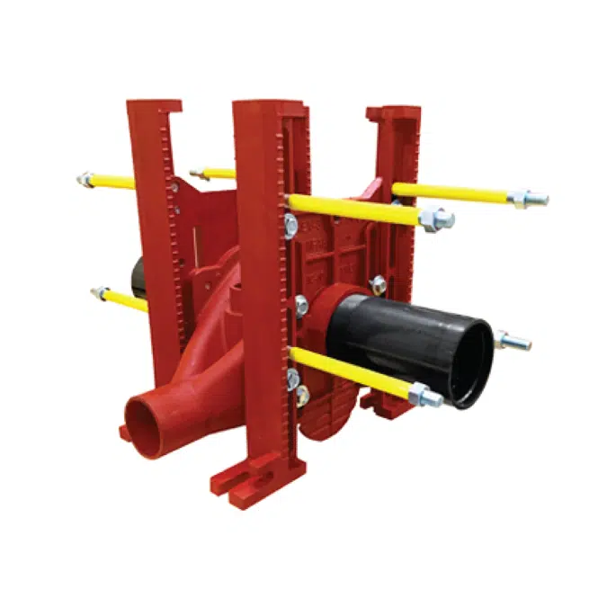 MC-10D-3NH 3″ Fitting, Double, Horizontal Adjustable Water Closet Carrier
