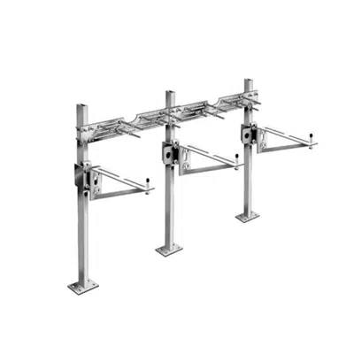 afbeelding voor MC-35 Single Hanger Plate with Three Uprights