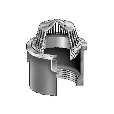 kép a termékről - R1400 Balcony Drain with Bottom Outlet