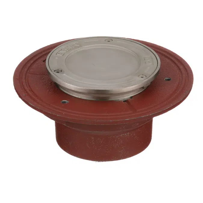 C1100-S Floor Cleanout with Adjustable Cover and Plug