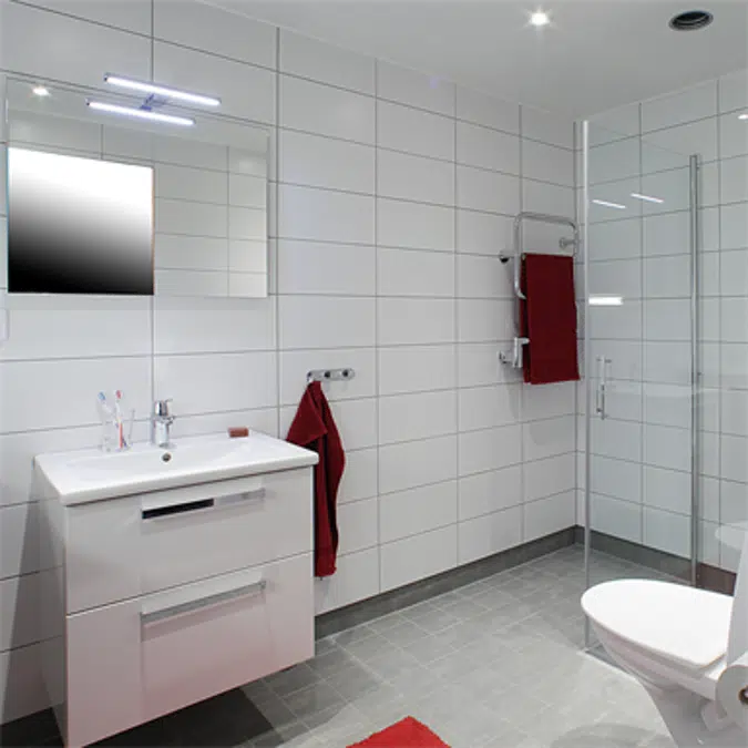 Prefabricated bathroom Large