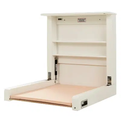 Image for Wall Hanged Changing Table unfolded