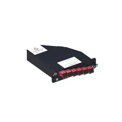Image for ReadyPATCH LazrSPEED Keyed Module, 12 LC Ports, Red - Part Number : 760088005