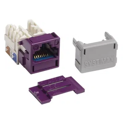Image for GigaSPEED X10D MGS600 Series Information Outlet, Violet - Part Number : 760092460