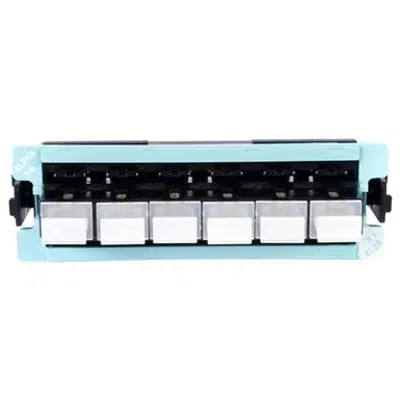 Image for SYSTIMAX 360 Distribution Panel 6 SC LazrSPEED Aqua - Part Number : 760109397