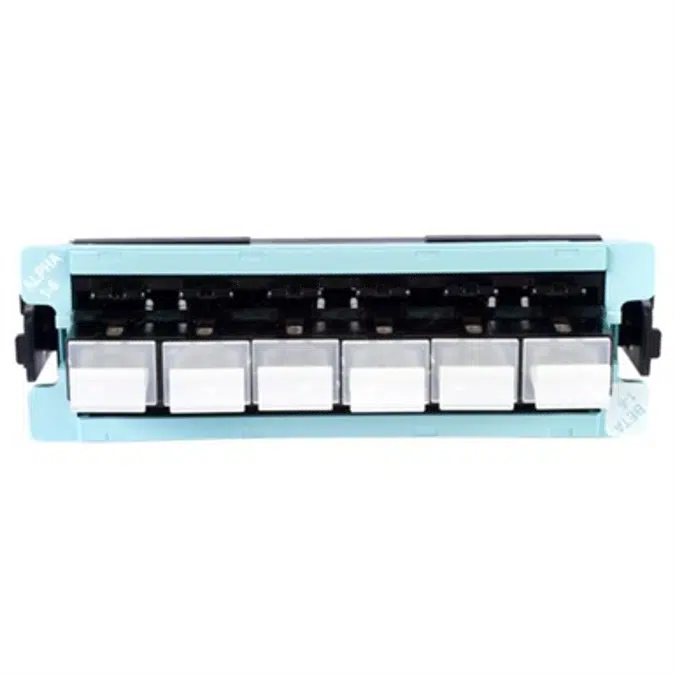 SYSTIMAX 360 Distribution Panel 6 SC LazrSPEED Aqua - Part Number : 760109397