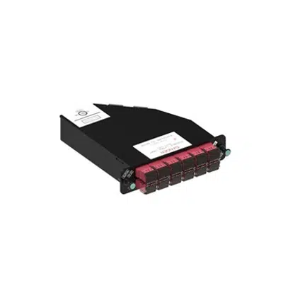 ReadyPATCH LazrSPEED Keyed Module, 24 LC Ports, Red - Part Number : 760087684图像