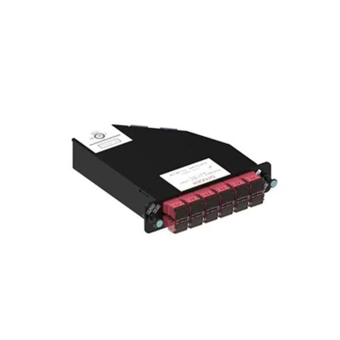 ReadyPATCH LazrSPEED Keyed Module, 24 LC Ports, Red - Part Number : 760087684