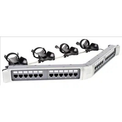 Image for SYSTIMAX 360™ GigaSPEED XL® 1100GS3 Evolve Angled Category 6 U/UTP Patch Panel, 24 Port; - Part Number : 760151308