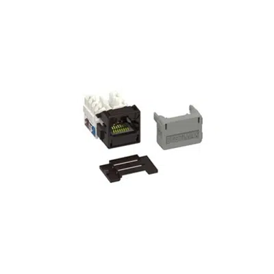 Image for GigaSPEED XL MGS400 Series Category 6 U/UTP Information Outlet, Brown - Part Number : 760165670