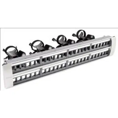 Image for SYSTIMAX 360™ GigaSPEED X10D® Evolve High Density Shielded Modular Panel, 48 Port - Part Number : 760151498