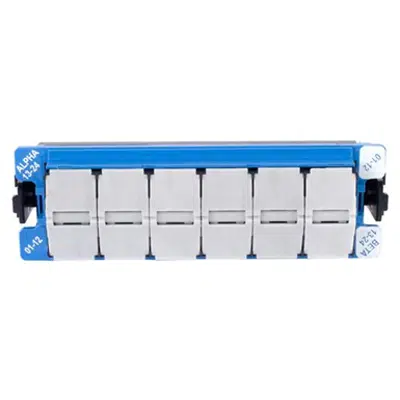 Image pour SYSTIMAX 360 Distribution Panel 24 LC, TeraSPEED Blue - Part Number : 760115915
