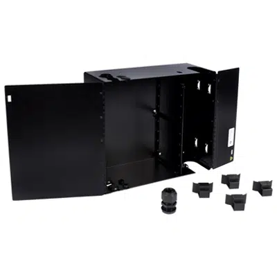 รูปภาพสำหรับ Ready Wall Mount Building Enclosure, 8P, Black - Part Number : 760147512