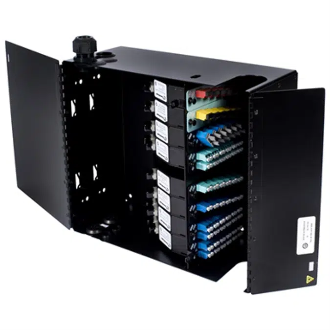 Ready Wall Mount Building Enclosure, 8P, Black - Part Number : 760147512