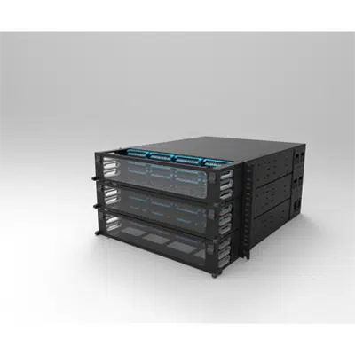 Image for UDS-6U-BK-LA-B - SYSTIMAX® UDS 6RU Splice Panel - Part Number : 760239072