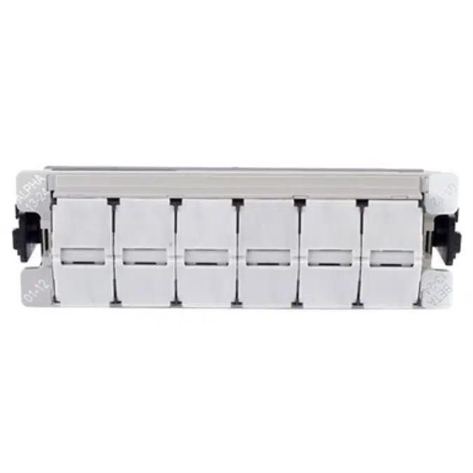 SYSTIMAX 360 Distribution Panel 24 LC, OptiSPEED Beige
