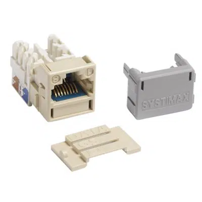 imagem para GigaSPEED X10D MGS600 Series Information Outlet, Ivory - Part Number : 760092411