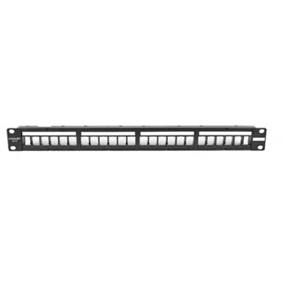 Image for High Density Modular Panel, Shielded, 1U, 24 Port - Part Number : 760163436