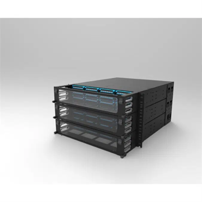 UDS-6U-BK-LC-B-ULL - SYSTIMAX® UDS 6RU Splice Panel - Part Number : 760239080