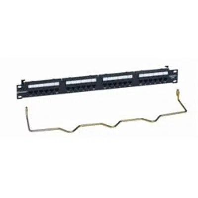 Image for Uniprise® Category 5e Patch Panel, 24 Port