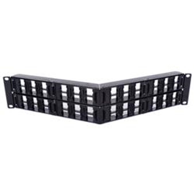 BIM 对象 - 免费下载！ CommScope M2000 U/UTP Modular Panel 2U, 48 Port Angled ...