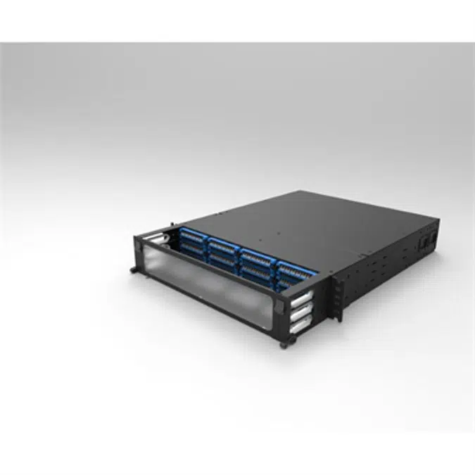 UDS-2U-BK-LC-B-ULL - SYSTIMAX® UDS 2RU Splice Panel - Part Number : 760239076
