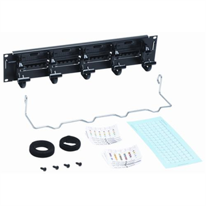 Objetos BIM - ¡Descarga gratis! PowerSUM Category 5e U/UTP Patch Panel ...